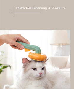 Pet Grooming Brush for Cats and Dogs, Self-Cleaning