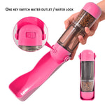 Load image into Gallery viewer, Foldable Dog Water Bottle with Poop Bag Dispenser
